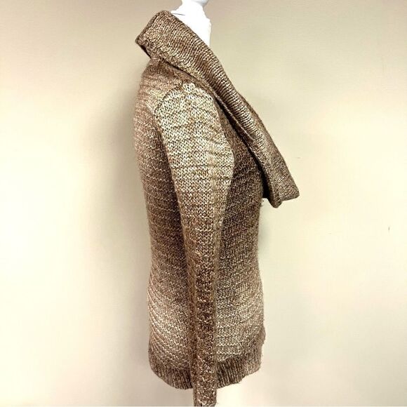 👠Ann Taylor Loft brown ombré cowl neck sweater Sz XS - Picture 3 of 7